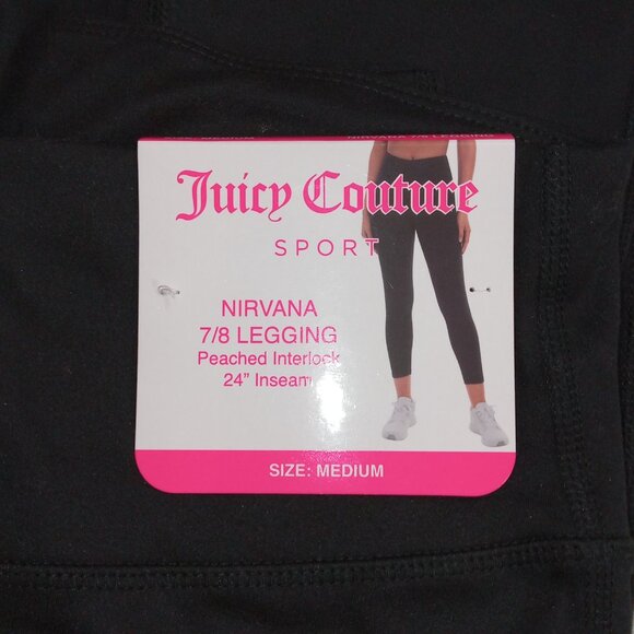 JUICY COUTURE Sport Nirvana 7/8 Legging Peached Interlock - Picture 4 of 6